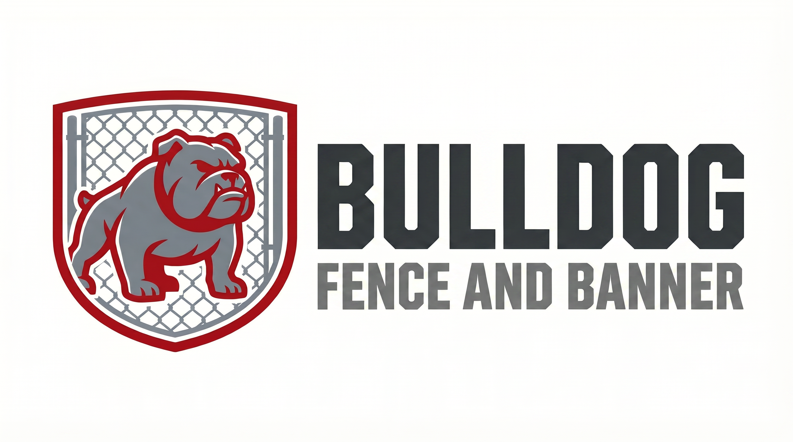 Bulldog Fence and Banner logo
